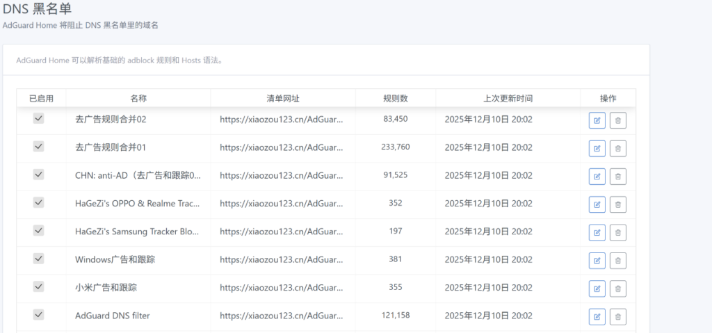 AdGurad的DNS黑名单